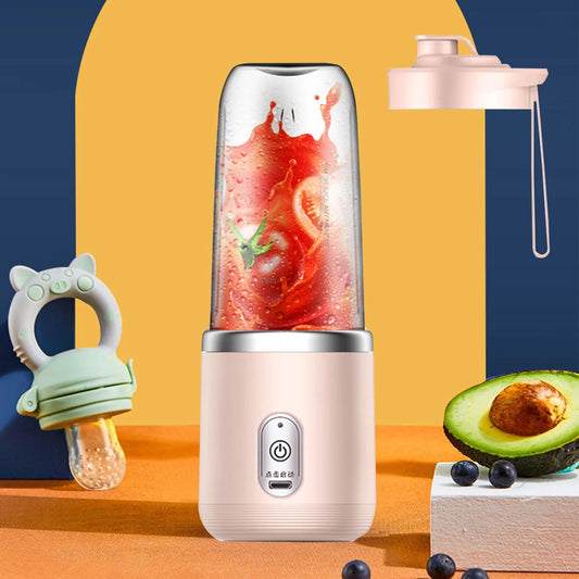 Winter Savings Clearance!  Portable Blenders ,Personal Blend-Er for Shakes and Smoothies, Fruit Juicer USB Rechargeable with 6 Blades, Handheld Blenders for Sports Travel and Outdoors